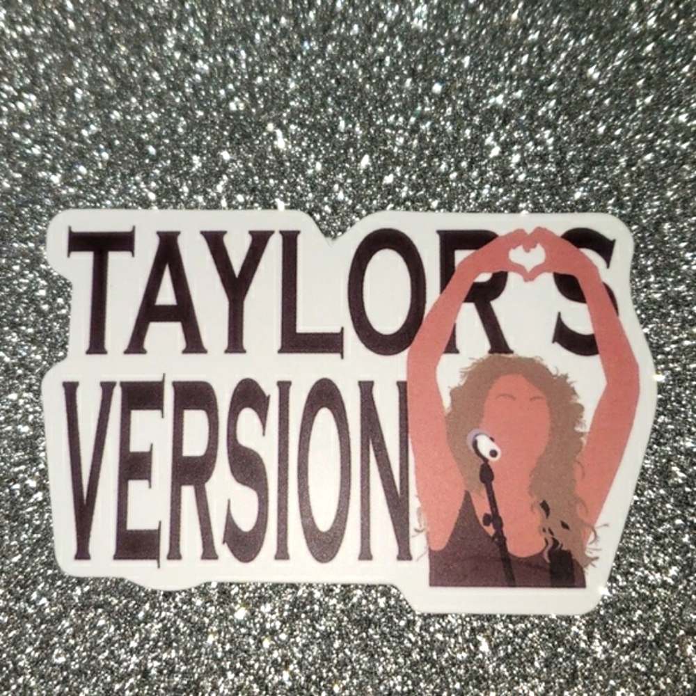 10/$10 Taylor Swift FEARLESS Waterproof Sticker Taylors Version